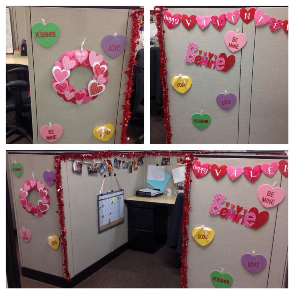 Valentines Day Office Decor