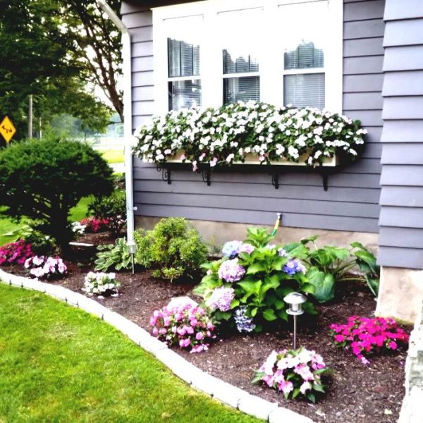 Front Yard Flower Beds