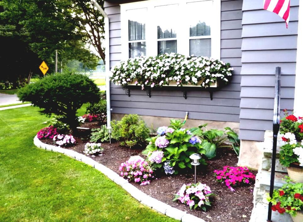 Front Yard Flower Beds