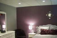 Purple And Grey Bedroom