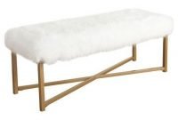 White Bedroom Bench