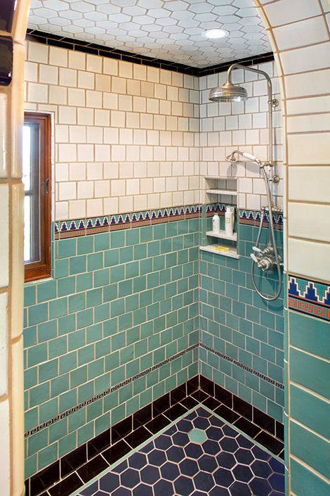 Vintage Bathroom Tile