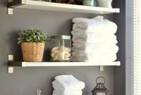 DIY Bathroom Shelves