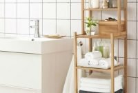Bamboo Bathroom Shelf
