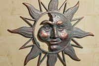 Metal Sun Outdoor Decor