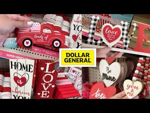Dollar General Valentine Decorations