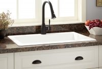 White Drop In Kitchen Sink