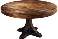 Round Wood Kitchen Table