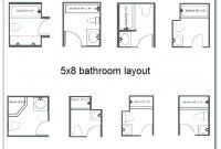 5x8 Bathroom Layout