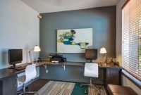 Home Office Accent Wall