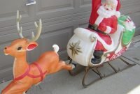 Santa And Reindeer Outdoor Decorations