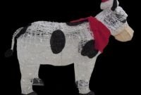 Christmas Cow Outdoor Decoration