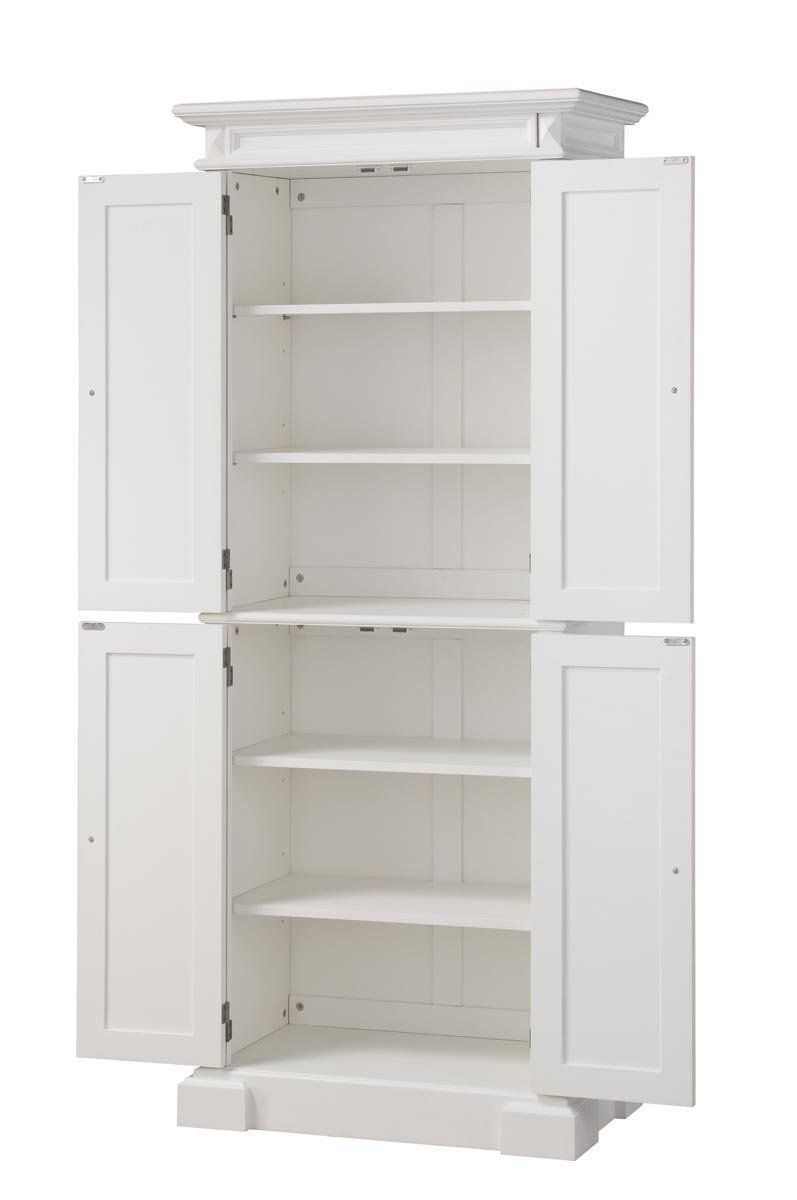 White Kitchen Pantry Cabinet