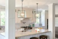 Kitchen Island With Columns