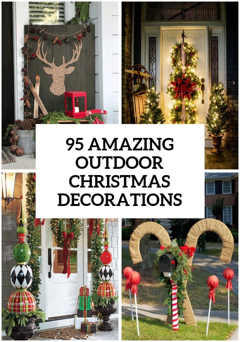 Country Christmas Outdoor Decorations
