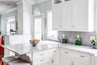 White On White Kitchen