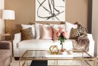 Gold Living Room Decor