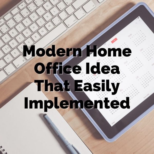 Modern Home Office Idea That Easily Implemented