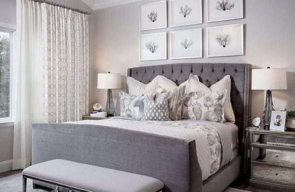 Small Master Bedroom Design With Elegant Style